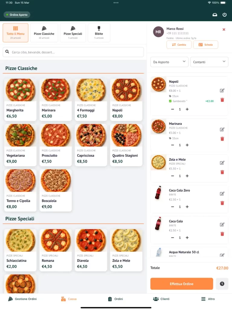 Cassa Cliente - pomoAI