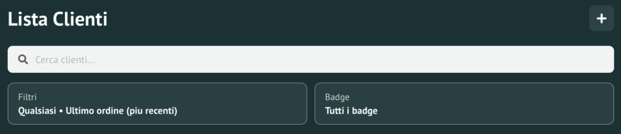 cerca clienti - pomoAI