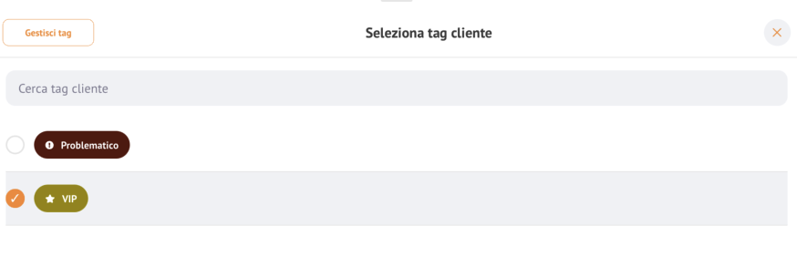 tag clienti - pomoAI