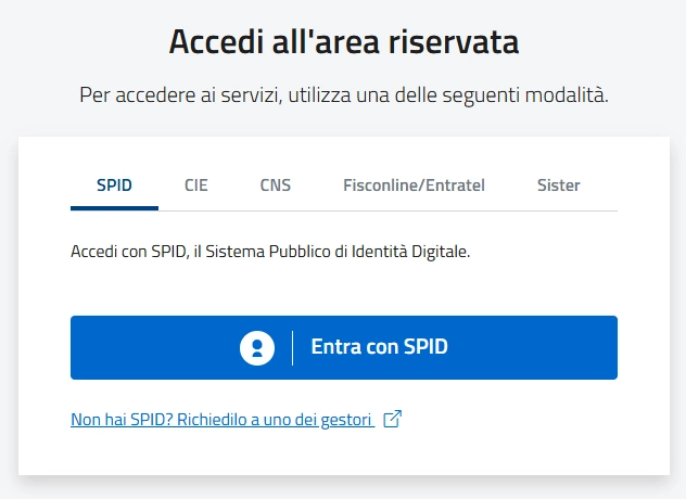 Accesso Agenzia Entrate Fisconline
